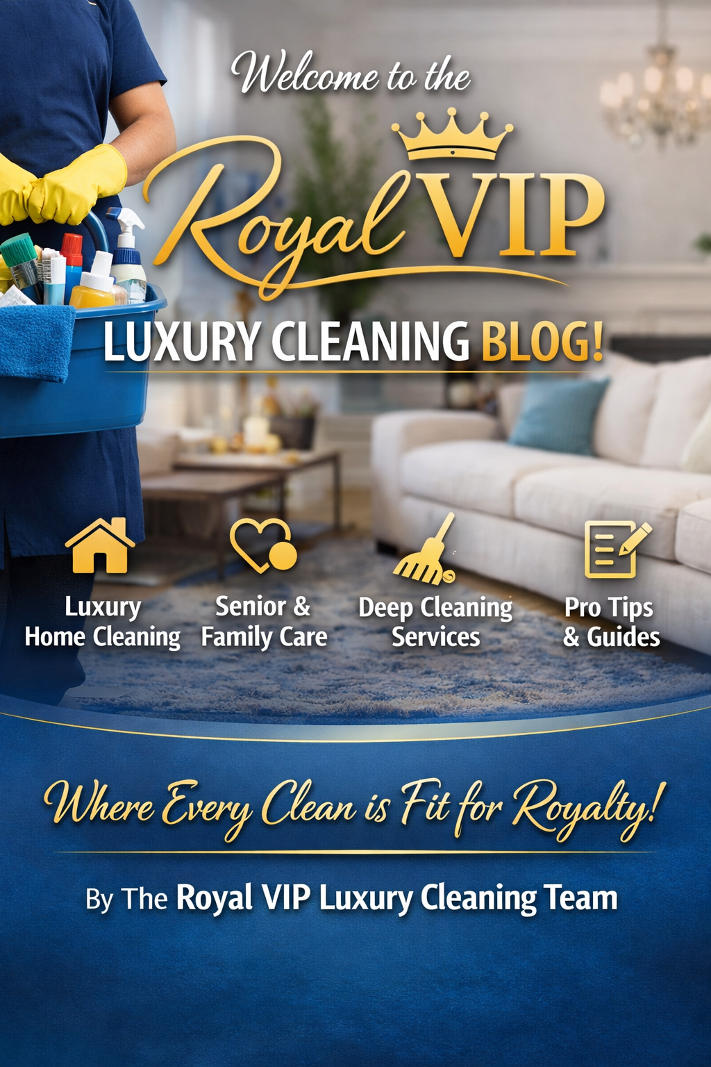 Welcome to the Royal VIP Luxury Cleaning Blog  